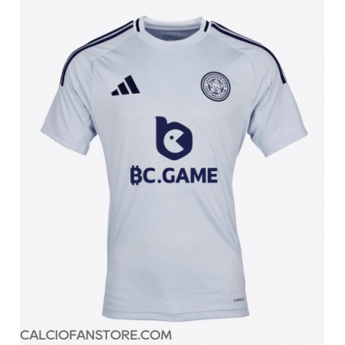 Maglia Calcio Leicester City Terza Divisa 2024-25 Manica Corta